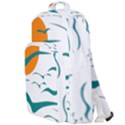 Sunset Glow Sun Bird Double Compartment Backpack View1