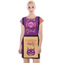 Halloween Cute Cartoon Cap Sleeve Bodycon Dress View1