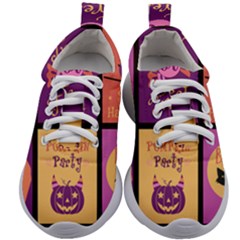 Halloween Cute Cartoon Kids Athletic Shoes by Sapixe