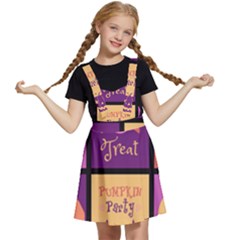 Halloween Cute Cartoon Kids  Apron Dress by Sapixe