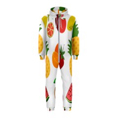 Fruits Cartoon Hooded Jumpsuit (kids) by Sapixe