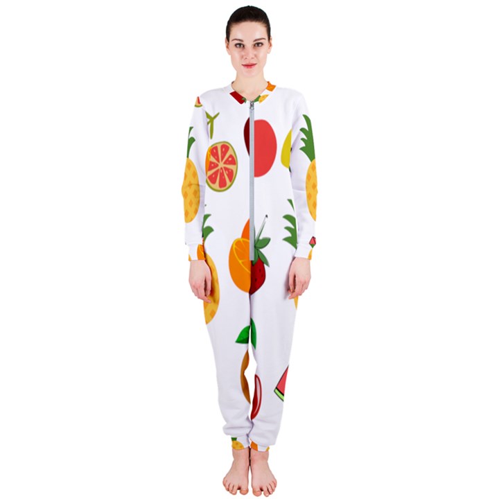 Fruits Cartoon OnePiece Jumpsuit (Ladies)