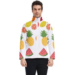 Fruits Cartoon Men s Bomber Jacket