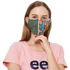 Maintaining Physical Brain Fitted Cloth Face Mask (adult)