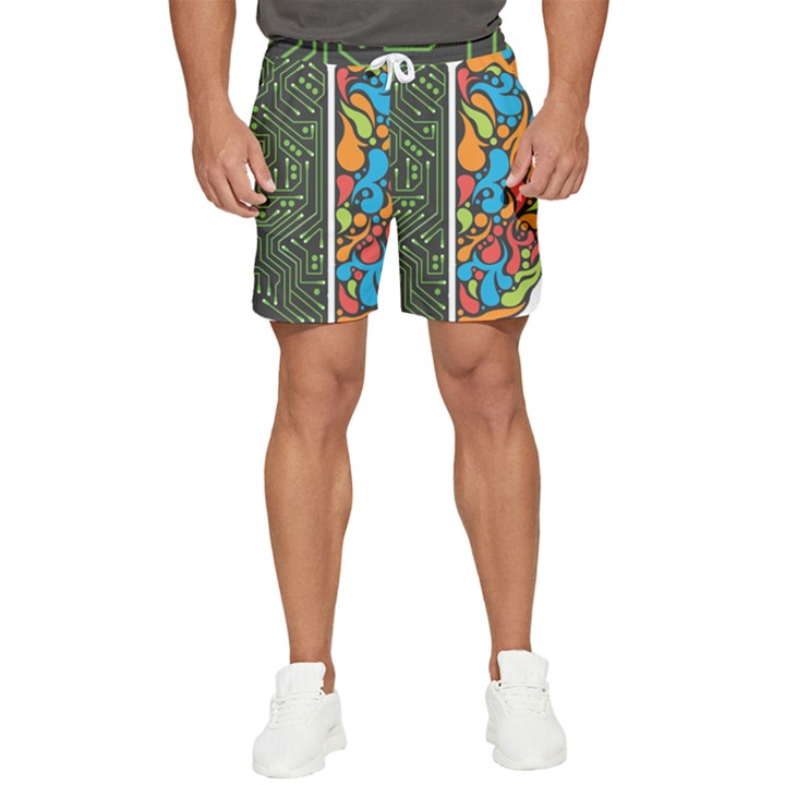 Maintaining Physical Brain Men s Runner Shorts