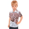 Cerebrum Human Structure Cartoon Human Brain Kids  Polo Tee View1