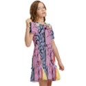 Brain Heart Balance Kids  Puff Sleeved Dress View2