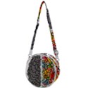 Brain Mind Psychology Idea Hearts Crossbody Circle Bag View1