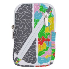 Clip Art Brain Halves Belt Pouch Bag (small) by Sapixe