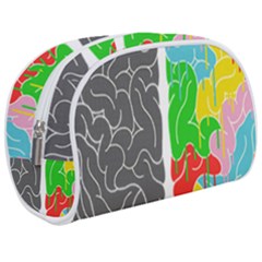 Clip Art Brain Halves Make Up Case (medium) by Sapixe