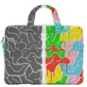 Clip Art Brain Halves MacBook Pro 13  Double Pocket Laptop Bag View2