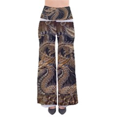 Dragon Pentagram So Vintage Palazzo Pants by Sapixe