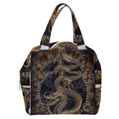 Dragon Pentagram Boxy Hand Bag by Sapixe