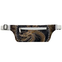 Dragon Pentagram Active Waist Bag by Sapixe