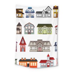 Houses Small Tapestry