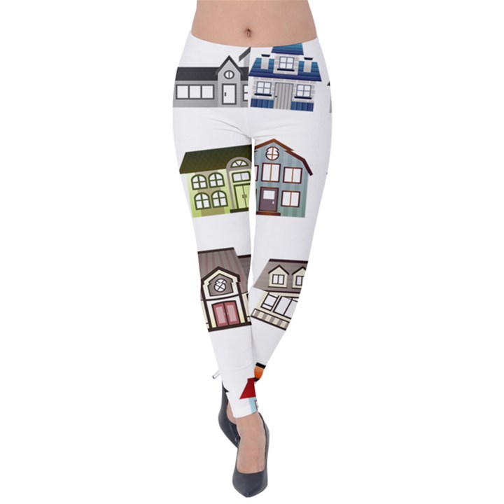 Houses Velvet Leggings