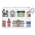 Houses Canvas Cosmetic Bag (XL) View2