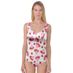 Pink Watermeloon Princess Tank Leotard  by Sapixe