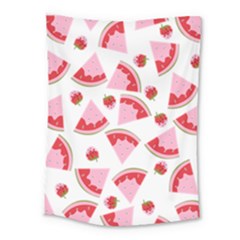 Pink Watermeloon Medium Tapestry