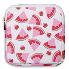 Pink Watermeloon Mini Square Pouch by Sapixe