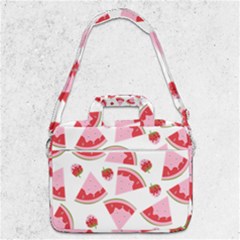 Pink Watermeloon Macbook Pro 13  Shoulder Laptop Bag  by Sapixe