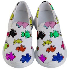 Fish Fishes Marine Life Swimming Water Kids Lightweight Slip Ons by Sapixe