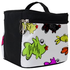 Fish Fishes Marine Life Swimming Water Make Up Travel Bag (big) by Sapixe