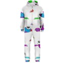 Fish Swim Cartoon Funnycute Hooded Jumpsuit (Men) View1