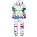 Fish Swim Cartoon Funnycute Hooded Jumpsuit (Men) View2