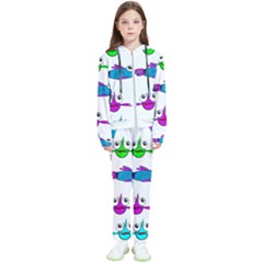 Fish Swim Cartoon Funnycute Kids  Tracksuit by Sapixe