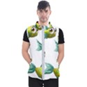 Fish Vector Green Men s Puffer Vest View1