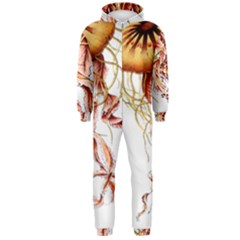 Animal Art Forms In Nature Jellyfish Hooded Jumpsuit (men)