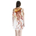 Animal Art Forms In Nature Jellyfish Shoulder Cutout Velvet One Piece View2