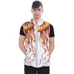 Animal Art Forms In Nature Jellyfish Men s Puffer Vest by Sapixe