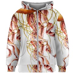 Animal Art Forms In Nature Jellyfish Kids  Zipper Hoodie Without Drawstring