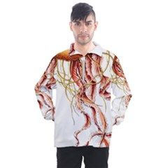 Animal Art Forms In Nature Jellyfish Men s Half Zip Pullover