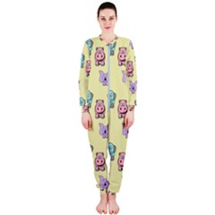 Animals Onepiece Jumpsuit (ladies) by nateshop