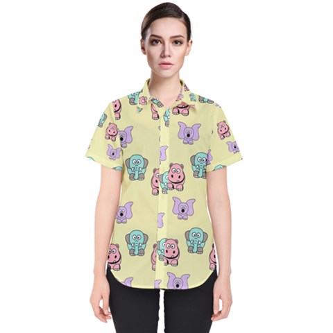 Animals Women s Short Sleeve Shirt by nateshop