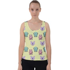 Animals Velvet Tank Top