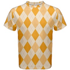 Argyle Men s Cotton Tee by nateshop