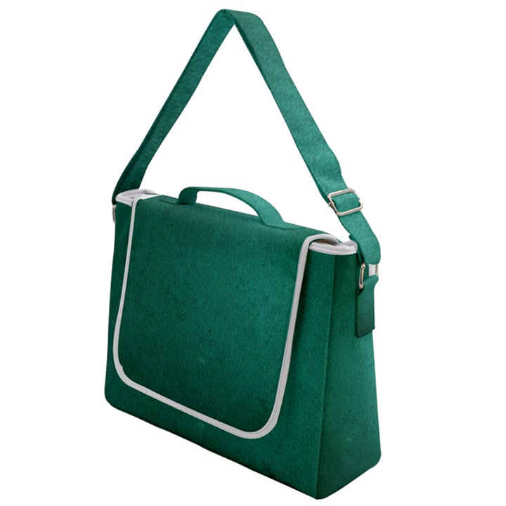 Background-green Box Up Messenger Bag