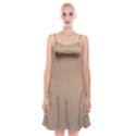 Background-mocca Spaghetti Strap Velvet Dress View1