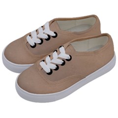 Background-mocca Kids  Classic Low Top Sneakers by nateshop