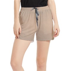 Background-mocca Women s Runner Shorts by nateshop