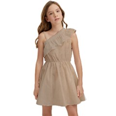 Background-mocca Kids  One Shoulder Party Dress by nateshop