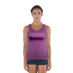 Background-purple Sport Tank Top  by nateshop