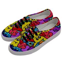 Cartoon Men s Classic Low Top Sneakers