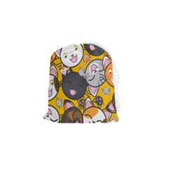 Cats Drawstring Pouch (small) by nateshop