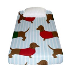 Dachshund Fitted Sheet (single Size) by nateshop