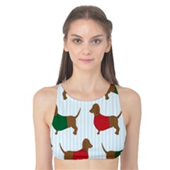 Dachshund Tank Bikini Top by nateshop